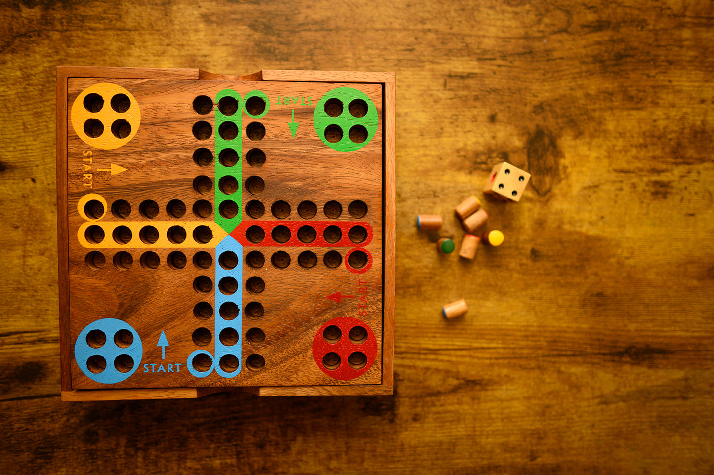 Ludo or Aggravation Game