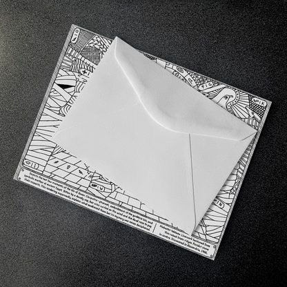 "Day of the Mummies" Puzzle Card (Easy)