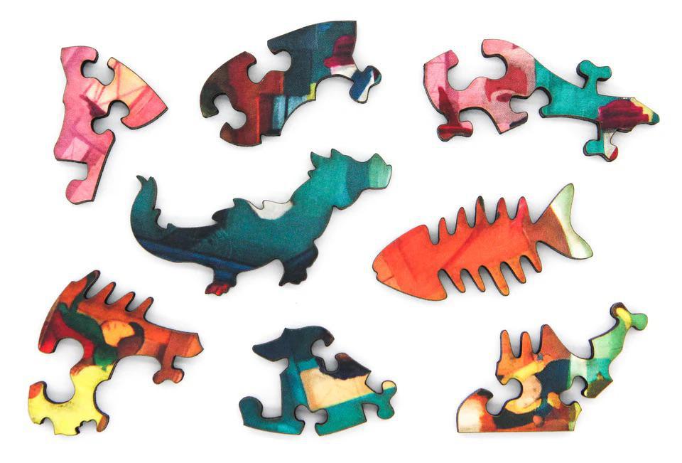 Magic Alley Wooden Jigsaw Puzzle