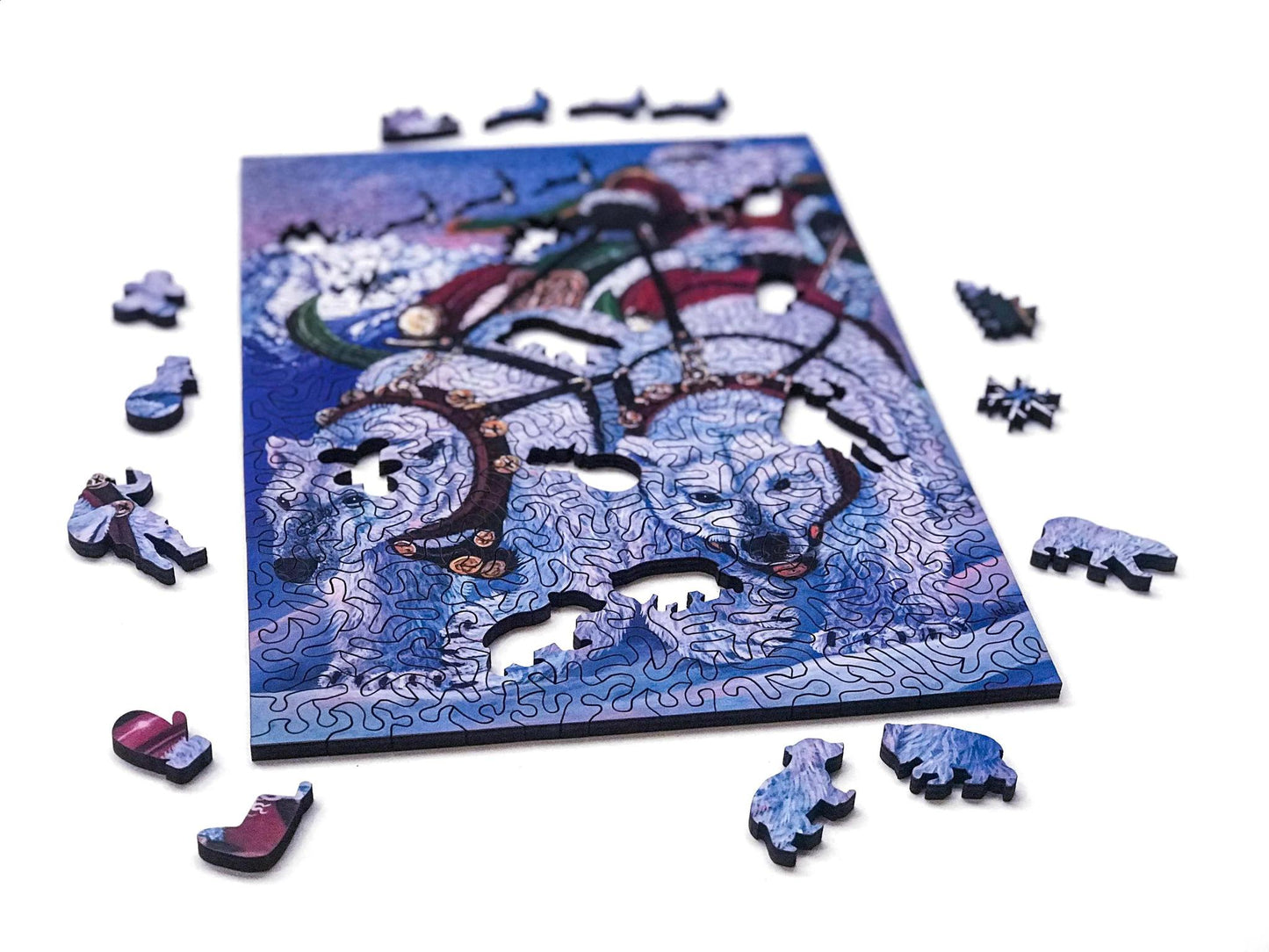 Polar Express Wood Jigsaw Puzzle