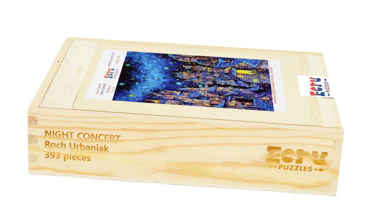 Night Concert Wooden Jigsaw Puzzle