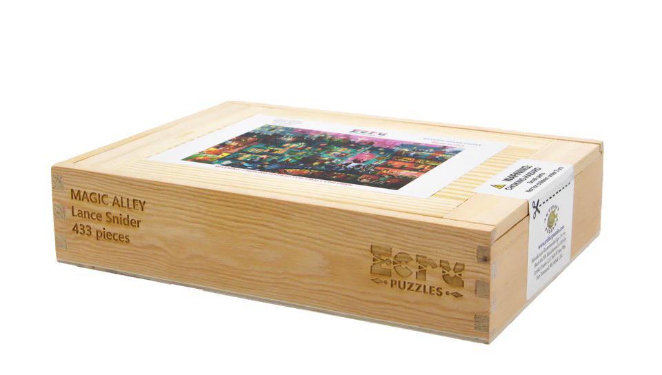 Magic Alley Wooden Jigsaw Puzzle