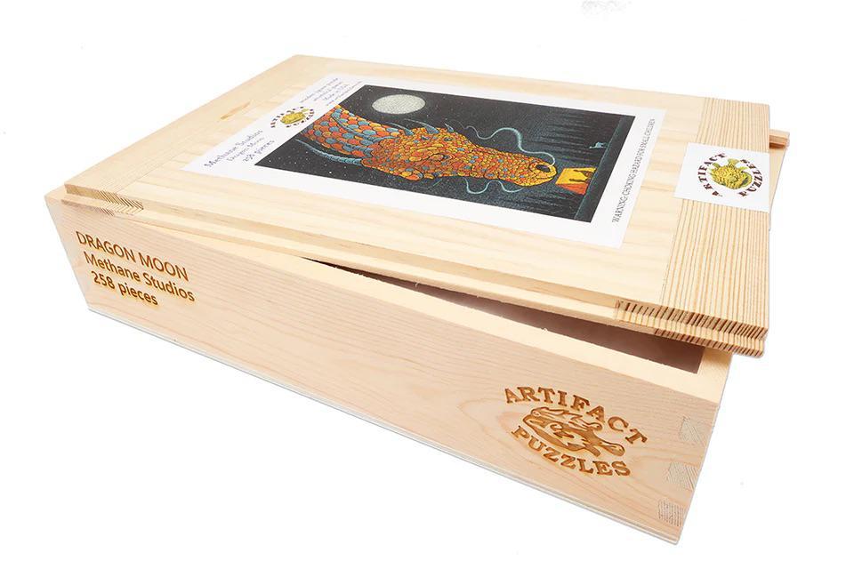 Dragon Moon Wooden Jigsaw Puzzle