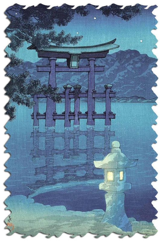 Kawase Hasui Nocturne Wooden Jigsaw Puzzle