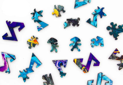 Festival Wooden Jigsaw Puzzle